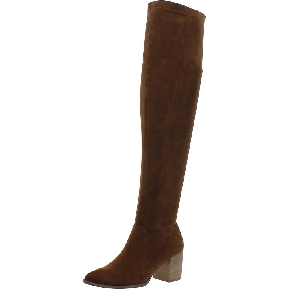 DV By Dolce Vita Tempt Womens Faux Suede Over-The-Knee Boots